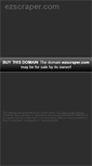 Mobile Screenshot of ezscraper.com